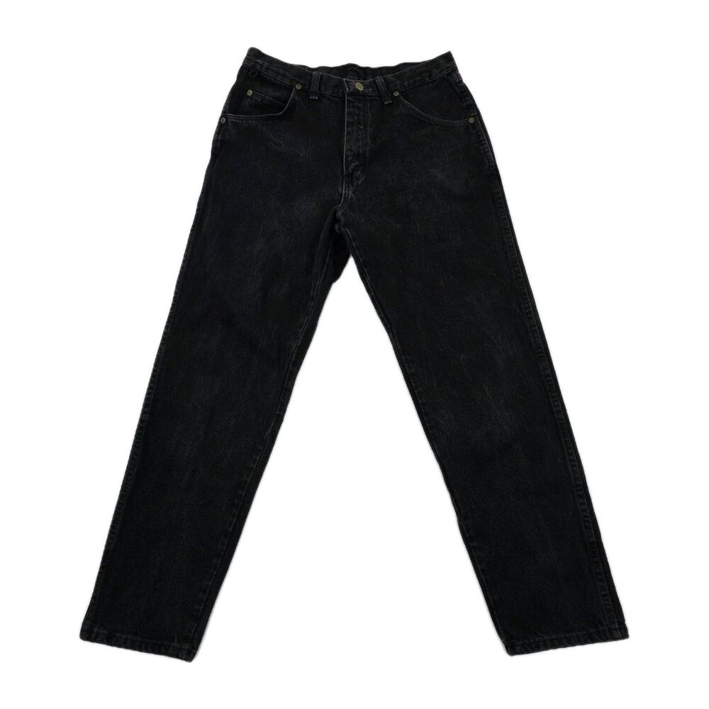 Vintage Wrangler Rugged Wear Jeans Mens 32x30 Charcoal Regular Straight USA 90s